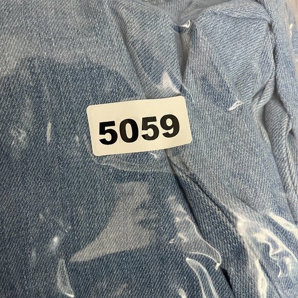 Paige Size 30 Blue Nellie High Waist Belted Wide Leg Crop Jeans - Picture 13 of 13